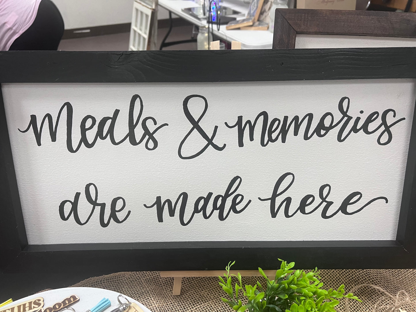 Framed Sign